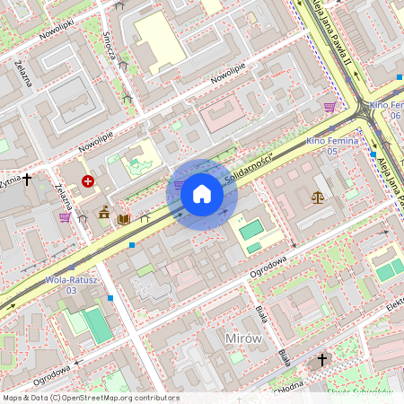 al. Solidarności, Warszawa