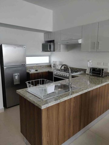 ¡Departamento amueblado! en torre residencial con Amenidades. - Photo 3