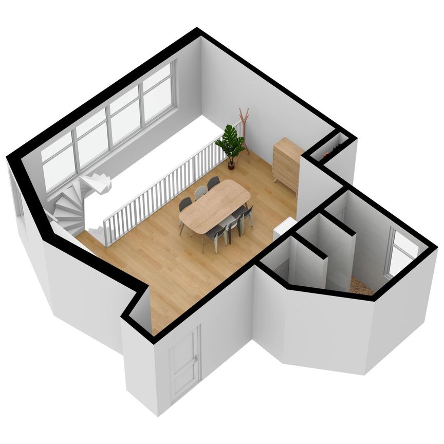 Appartement te huur: Crooswijksesingel 18-B 3034 CH Rotterdam - Foto 1