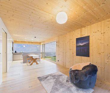 Exclusive 3.5-room terrace apartment with breathtaking mountain pan... - Photo 1