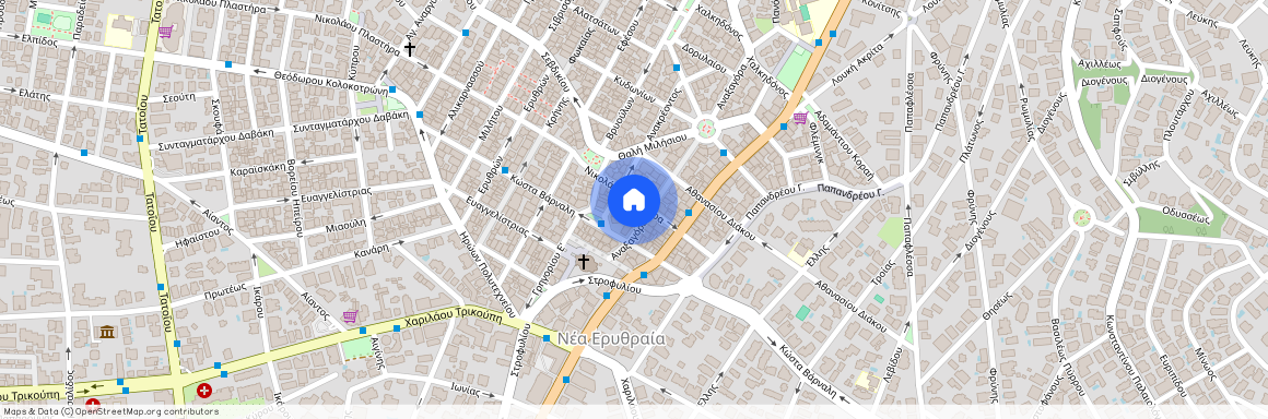 Κέντρο, Νέα Ερυθραία