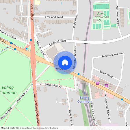 Fielding Terrace, Uxbridge Road, Ealing Common, London