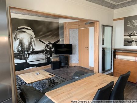 Aachen-Ost: Maskulin-modern möbl. 2-Zi.-Whng mit altbaucharme - Photo 3