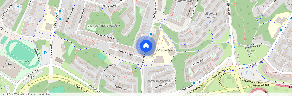 Frimurarvägen, Skärholmen