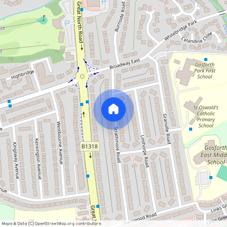 Strathmore Road, Gosforth, Newcastle upon Tyne, Tyne and Wear, NE3 5JS