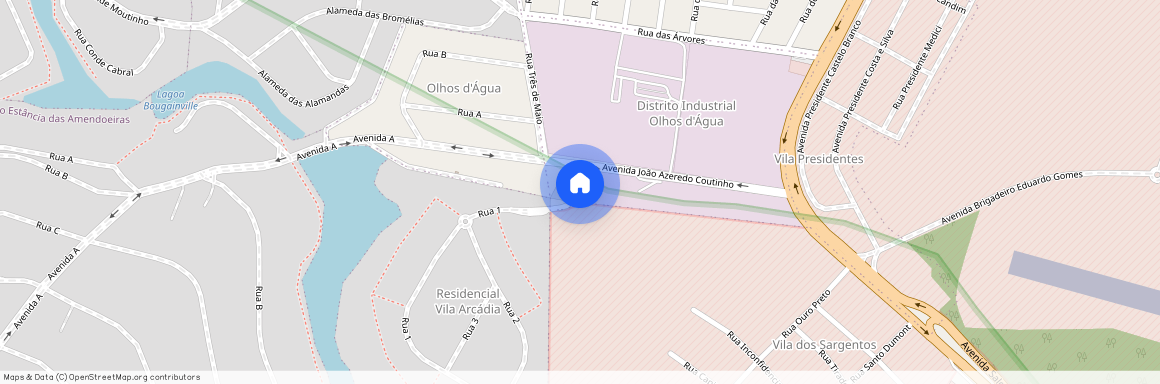 Rua Olhos d'Água, Olhos D'Água, Lagoa Santa