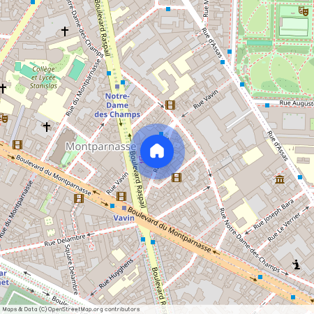 Appartement à louer rue Bréa, Paris 6ème