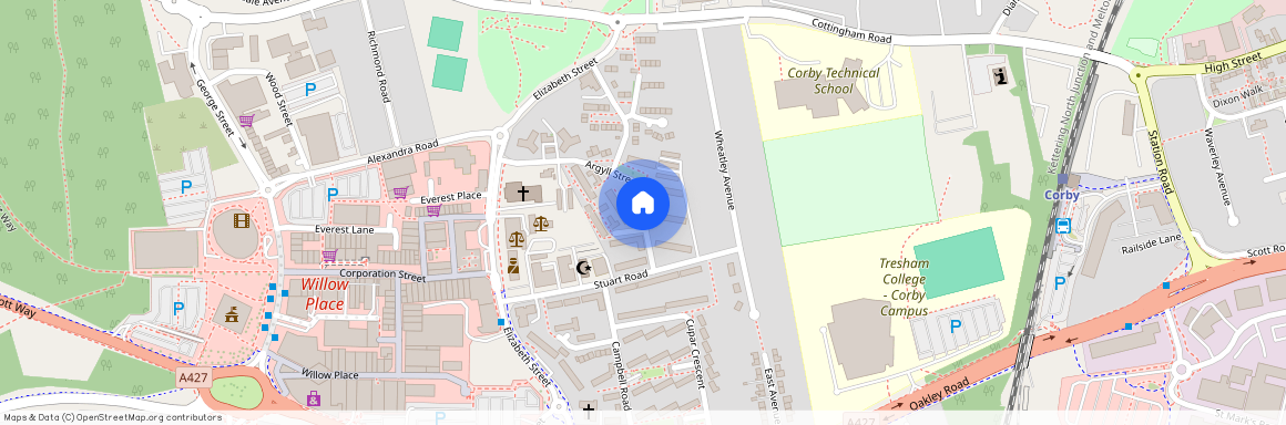 Argyll Street, Corby, NN17