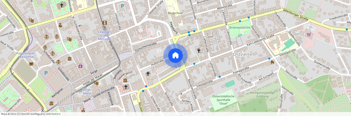 Hußstraße 24, 07545 Gera