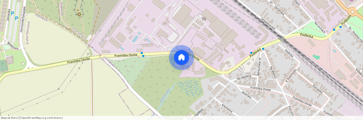 Františka Diviše, Praha 10 - Uhříněves