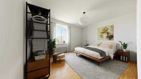 Charmant appartement lumineux de 2 pièces avec cuisine équipée - Foto 2