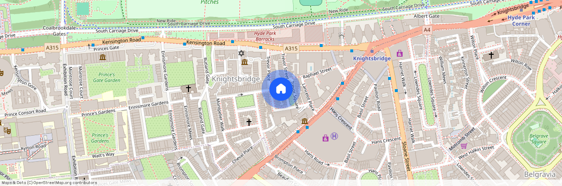 Trevor Square, Knightsbridge, London, SW7