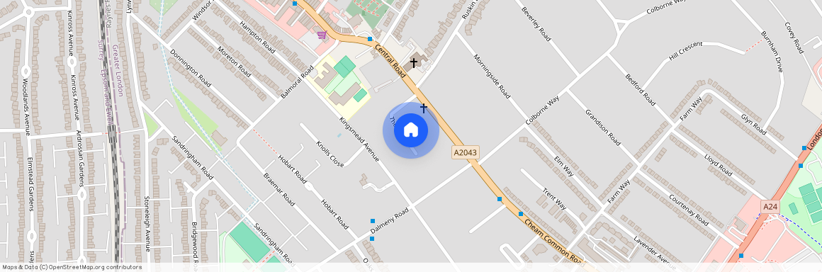 The Retreat, Cheam Common Road, Worcester Park, KT4