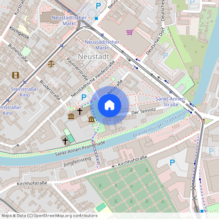 Paulinerstraße 7, 14776 Brandenburg an der Havel, Innenstadt