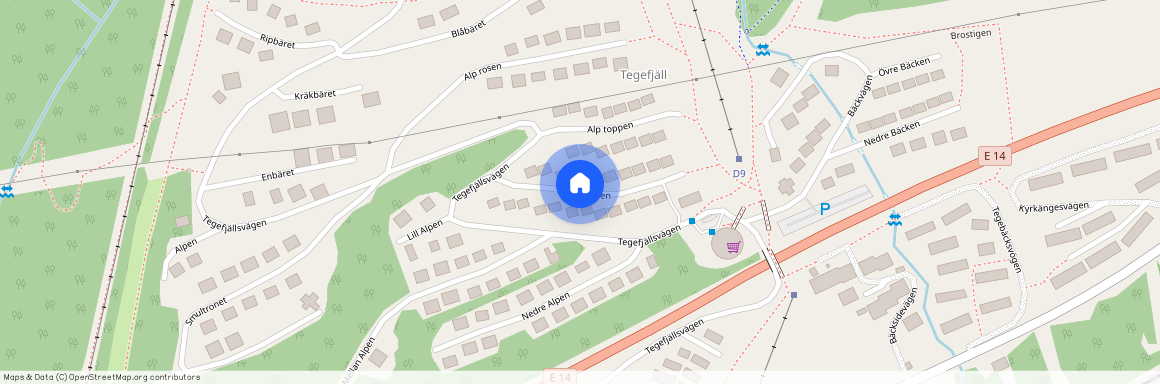 Tegefjäll Övre Alpen, Åre