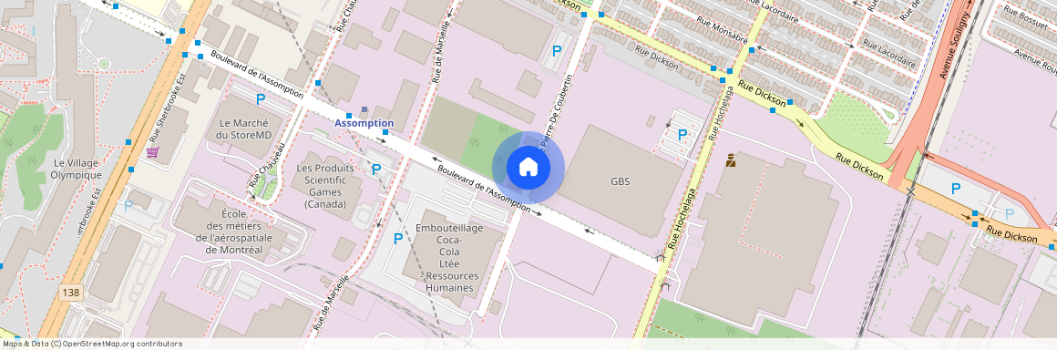 Av. Pierre-De Coubertin, H1N 0E9, Montréal