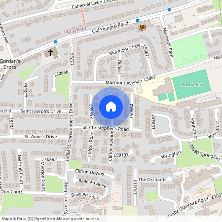 Saint Christopher`s Walk, Montenotte, Cork