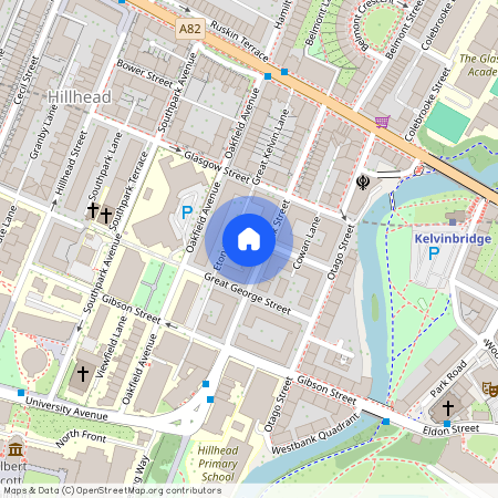 Bank Street, Hillhead, Glasgow, G12