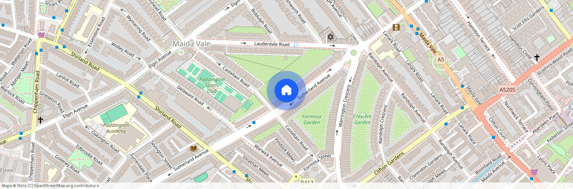 Sutherland Avenue, W9, London