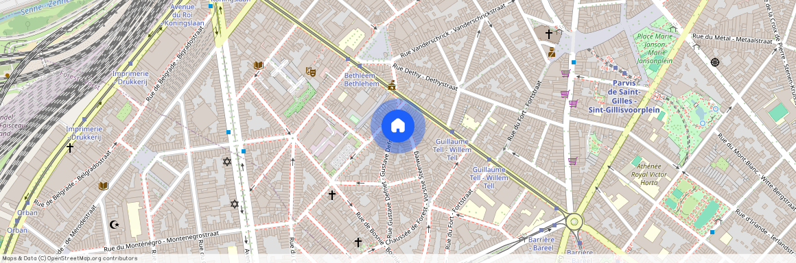 Rue Gustave Defnet, 6, 1, 1060, Saint-Gilles