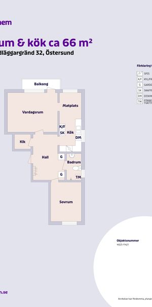 Grundläggargränd 32, Östersund - Foto 2