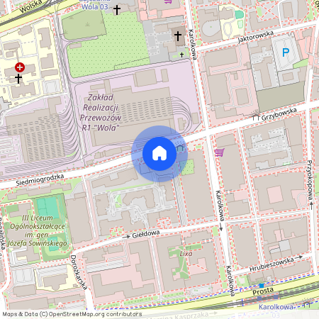 ul. Siedmiogrodzka 1a, Czyste, Wola, Warszawa, mazowieckie