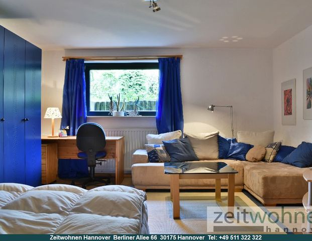 Laatzen, 1 Monat, kleines Apartment mit Gartenblick und Sauna - Foto 1