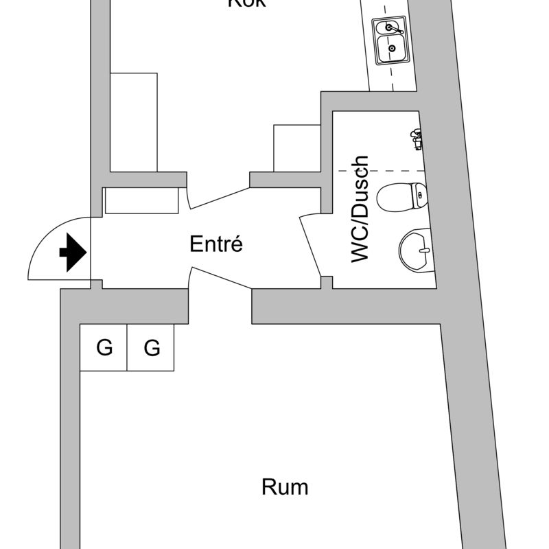 Gamletullsgatan 6, Halmstad - Foto 2