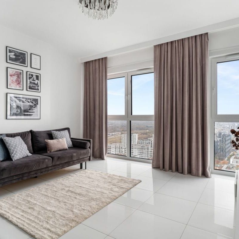 Luksusowy apartament w Wola Tower - Kasprzaka 29 41 m² - Zdjęcie 1