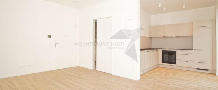 + Klein-fein-mein + Barrierefreie 1-Raum-Whg. mit Einbauküche im Neubau am Kulturpalast - Photo 1