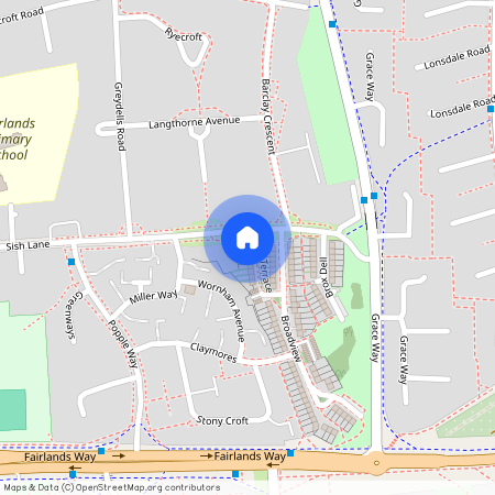 Trigg Terrace, Stevenage, Hertfordshire
