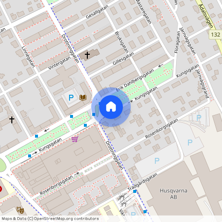 Kungsgatan, Huskvarna