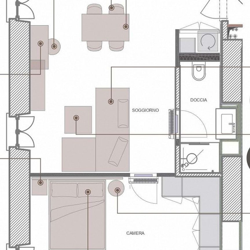 2,5 komplett saniert in Bellinzona - Foto 1
