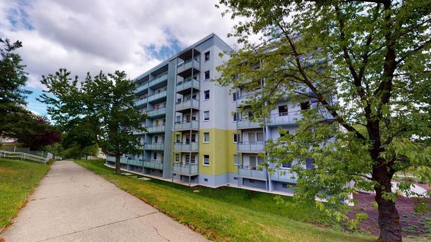 Ebenerdig erreichbare 1-Raum-Wohnung mit Balkon - Foto 1