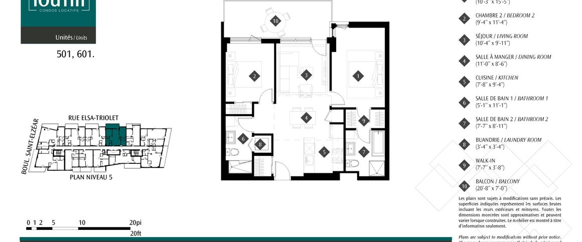 Appartements de luxe4½ à louer - Photo 1