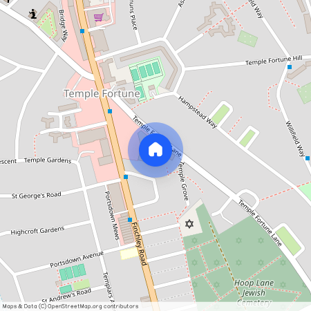 Temple Fortune Lane, London