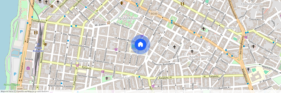 Θεοχαροπούλου 63, Πάτρα 262 24, Ελλάδα (26224)