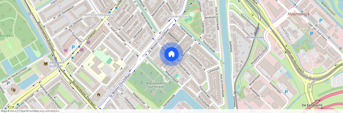 Bomenbuurt, 2282 LA, Populierlaan, Rijswijk