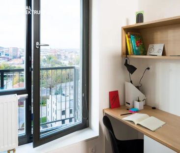 Pronájem moderního bytu 1+kk s balkonem u Vaňkovky - Photo 2