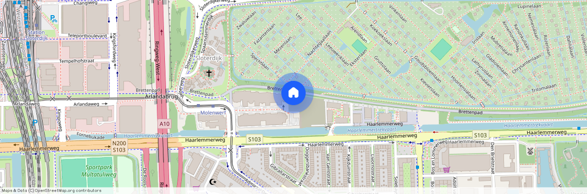 Haarlemmerweg 1770, Woon- en Groengebied Sloterdijk, 1014BL, Amsterdam