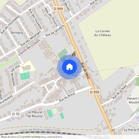 57530, Courcelles-sur-Nied