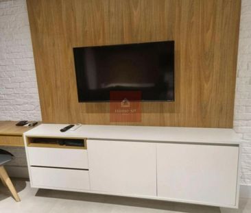 Studio Totalmente Mobiliado Para Locação No Campo Belo. - Photo 3