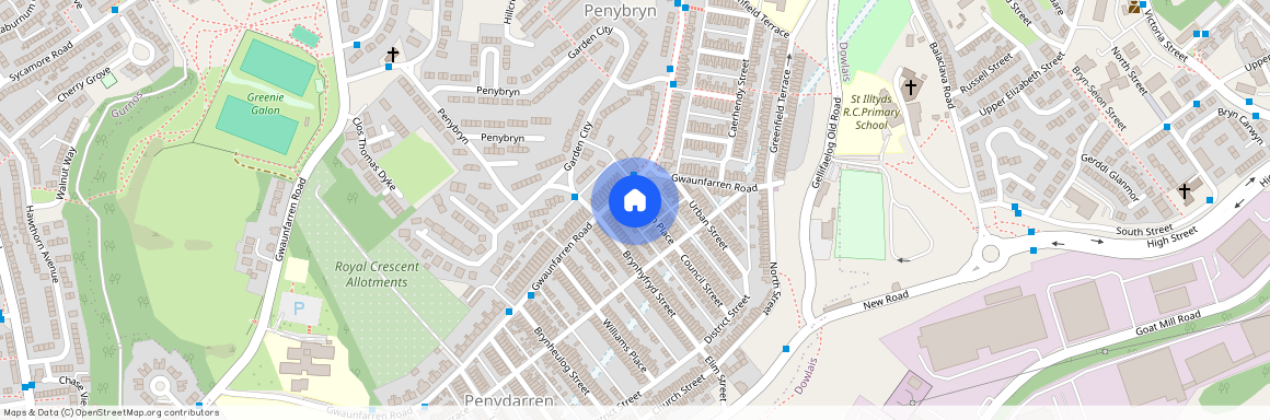 Tanybryn Place, Merthyr Tydfil, CF47 9EJ