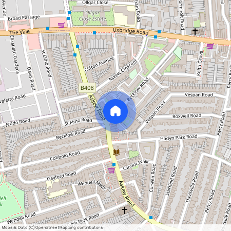 Becklow Road, Shepherds Bush, W12