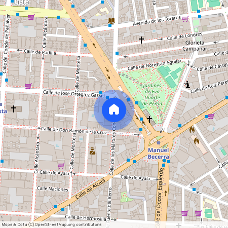 Calle de las Mártires Concepcionistas, Madrid, Community of Madrid 28006