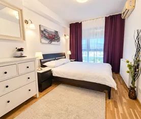 Apartament 2 camere de închiriat – Gran Residencia, Otopeni | Parcare și pază - Fotografie 1