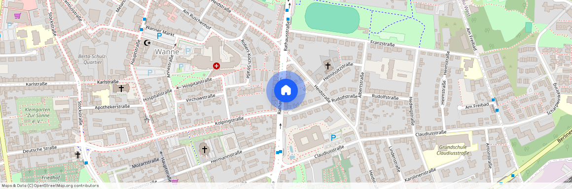 Rathausstraße 36, 44649 Herne