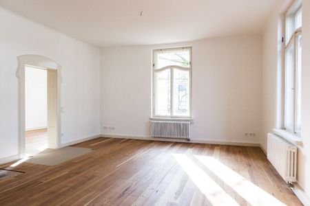 Stilvoll wohnen in Gohlis: Luxus- 4 Zimmer Gründerzeitwohnung mit Terrasse und historischem Ofen - Photo 4