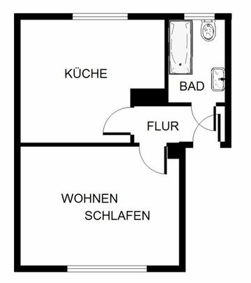 Singlewohnung für eine Person! - Photo 1