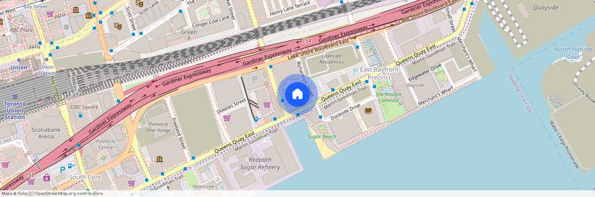 google map, Old Toronto, Old Toronto, Toronto, M5A 3Y5